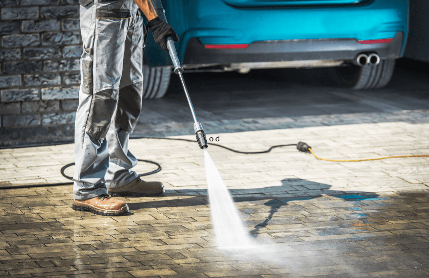 Driveways & Walkways Power Washing